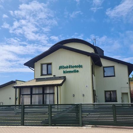Hotel Medziotoju kiemelis Połąga Zewnętrze zdjęcie